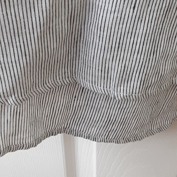 NWT *HP* Linen Lauren Ralph Lauren HiLo Size M Top - Picture 7 of 12